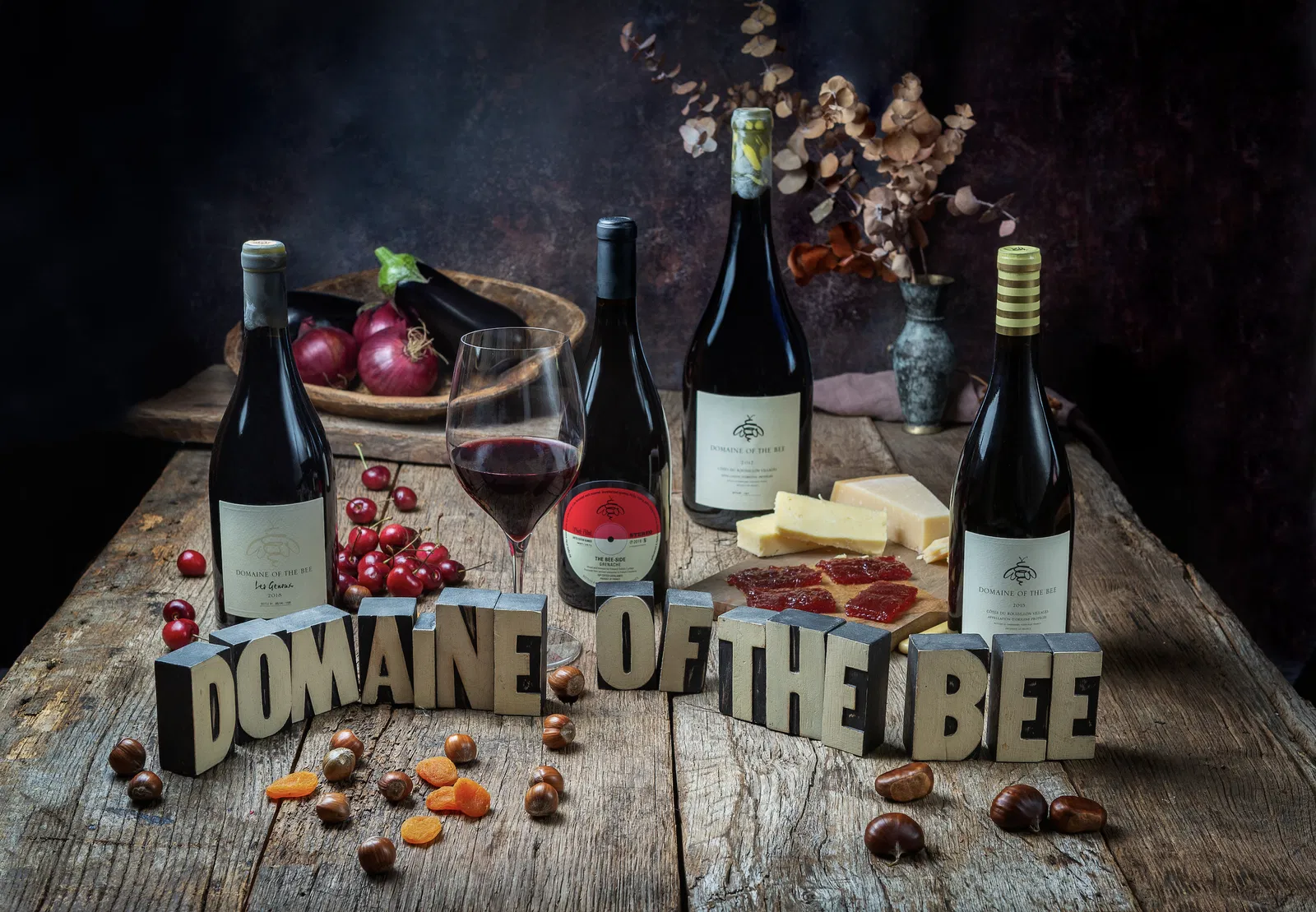 Domaine of the Bee vineyards near Maury